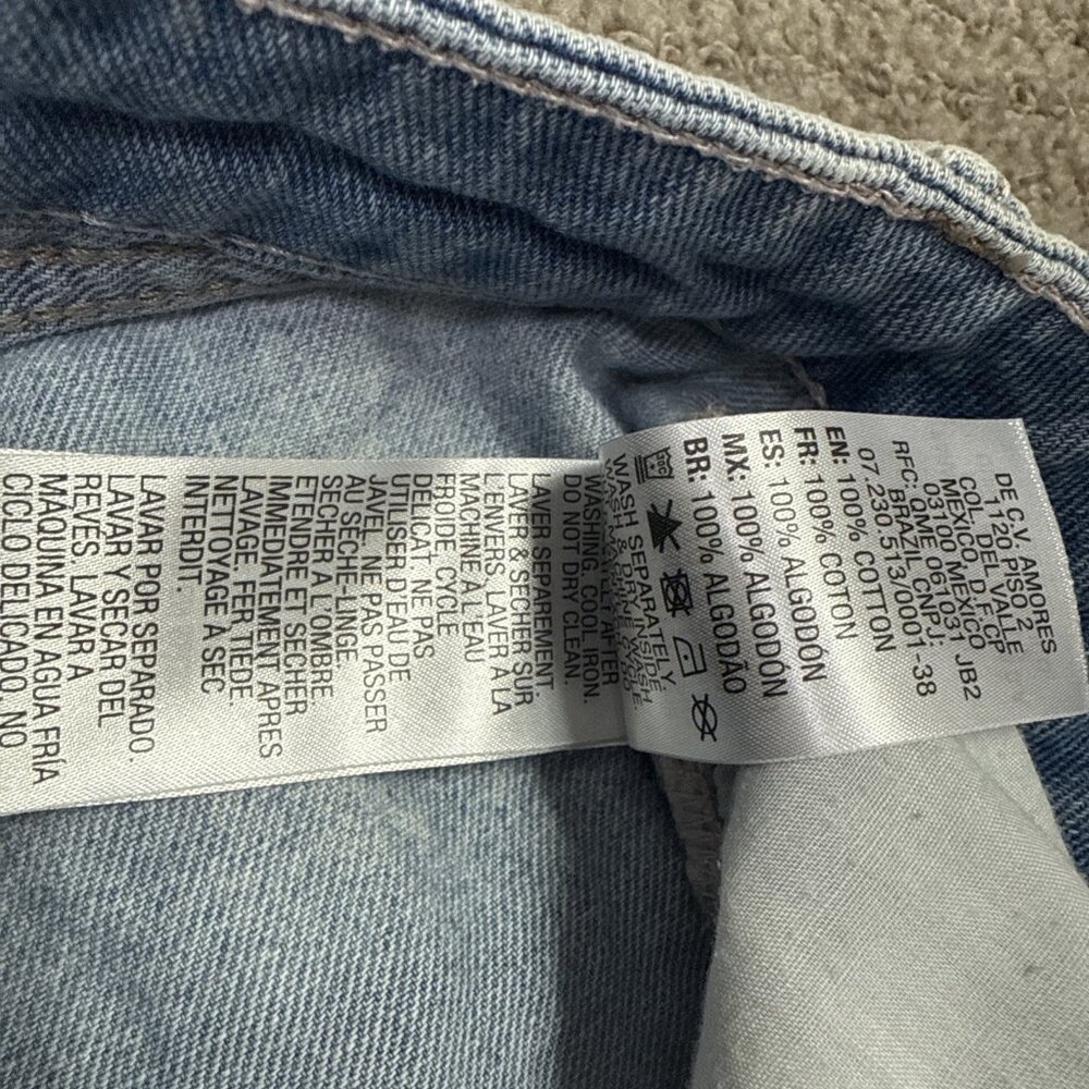 Roxy Shorts Blue Pockets Women’s Size 28 - Picture 8 of 10